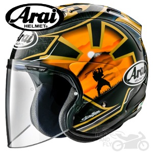 [아라이] ARAI 오픈 페이스 헬멧 VZ-RAM 페드로사 스피릿 골드 VZ-RAM Pedrosa Spirit Gold