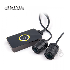 [하이 스타일] HI STYLE 모터사이클용 FULL HD 1080P 초고화질 202 2채널 블랙박스