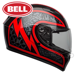 [벨][회원 즉시 할인] BELL 풀페이스 헬멧 퀄리파이어 스코치 블랙/레드 QUALIFIER SCORCH BLACK/RED