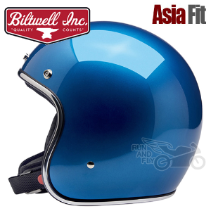 [빌트웰][회원 즉시 할인] BILTWELL 오픈페이스 헬멧 보난자 퍼시픽 블루 BONANZA PACIFIC BLUE