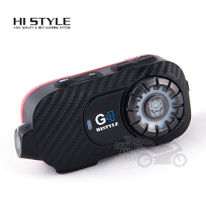 [HI STYLE] 하이스타일 오토바이 블루투스 G4 인터폰/블랙박스 기능 추가
