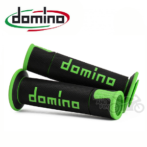 [Domino] 도미노그립 A450 온로드그립 (블랙/그린domino로고)