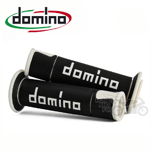 [Domino] 도미노그립 A450 온로드그립 (블랙/화이트domino로고)