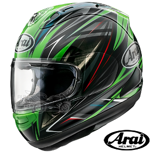 [아라이] ARAI 풀페이스 헬멧 RX-7X 래디컬 그린 RX-7X Radical GREEN