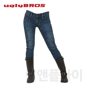 [어글리브로스] uglyBROS 여성용 라이딩 팬츠 사이드 킥-지 진 SIDE KICK-G jeans