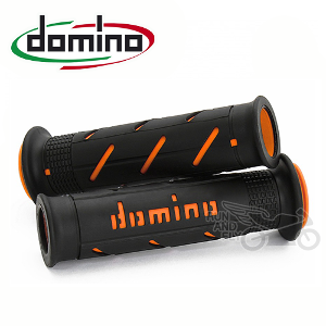 [Domino] 도미노그립 A250 온로드그립 (블랙/오렌지domino로고)