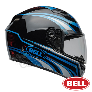 [벨][회원 즉시 할인] BELL 풀페이스 헬멧 퀄리파이어 콘듀잇 블루/블랙 QUALIFIER CONDUIT BLUE/BLACK